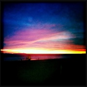 24th Jan 2012 - Sunset on the Pacific