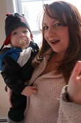 25th Jan 2012 - A Coat Button and His Mama's Sass