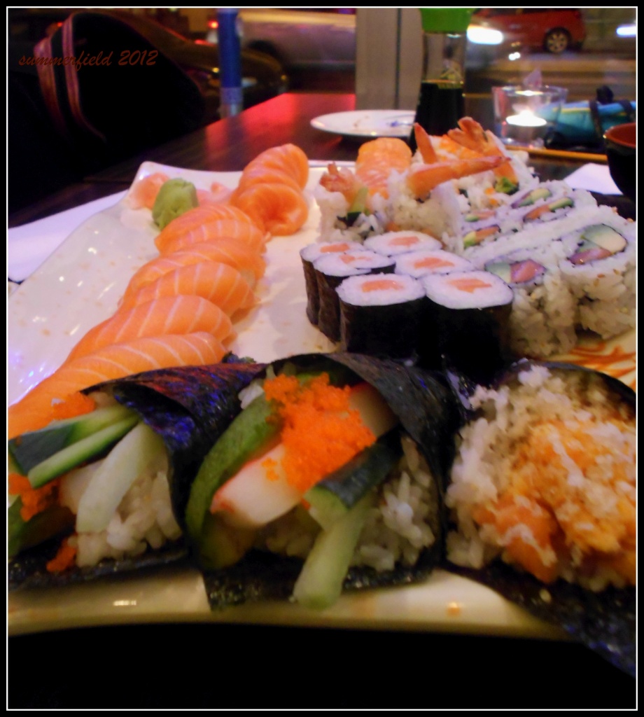sushi, anyone? by summerfield