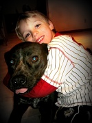 25th Jan 2012 - Can A Boy Love His Dog TOO MUCH???