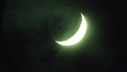 27th Jan 2012 - Clouds over the Cheshire Cat Moon