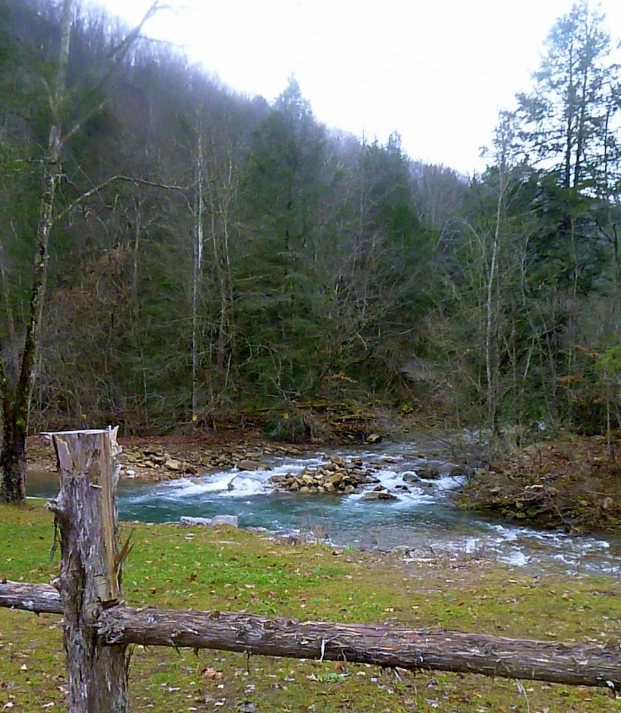 Stony Creek in Winter by calm