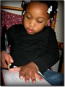 29th Jan 2012 - Little Girl Writing