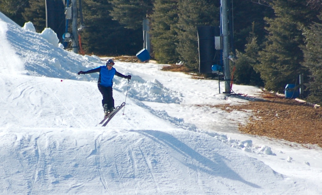 Ski jump by kdrinkie