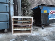 27th Jan 2012 - Unwanted Furniture and Throwing Away the Holiday Spirit