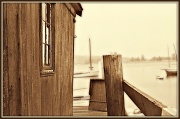 2nd Feb 2012 - Old Boat House at Mystic Connecticut