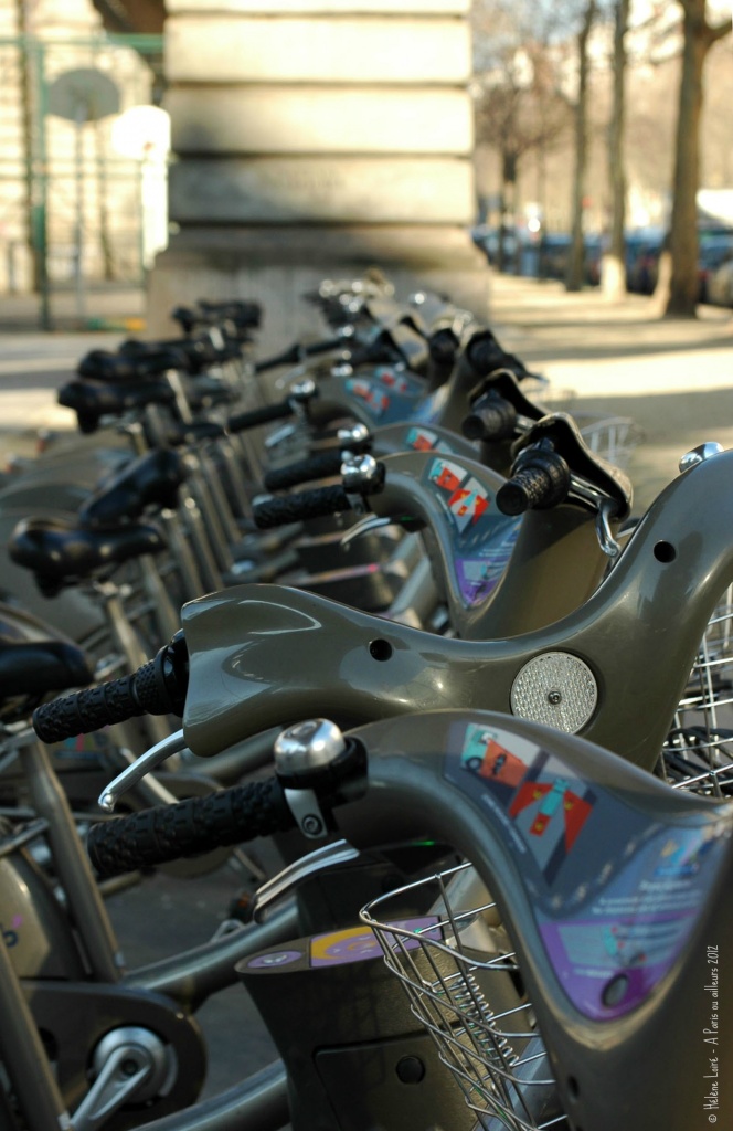 Just for fun: Velib (rental bikes) by parisouailleurs