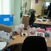 My desk at work by clairecrossley