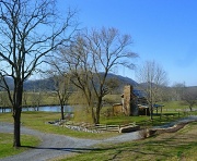 7th Feb 2012 - Log Cabin by the River