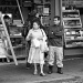 Market Shopping On A Beautiful Warm Day In Seattle by seattle