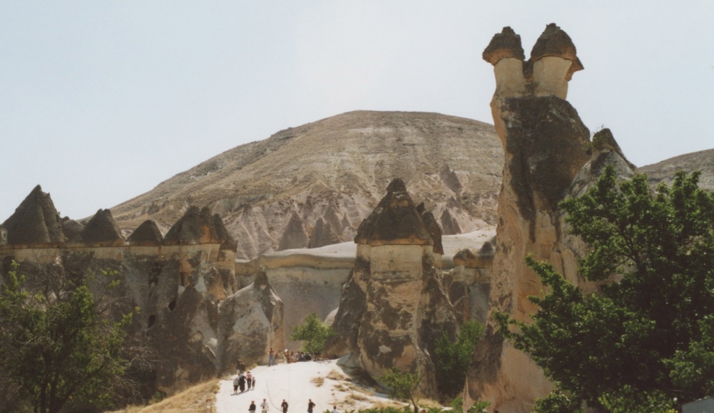 Film Feb - Fairy Chimneys - open air museum Goreme Cappadocia - Chook Valley by lbmcshutter
