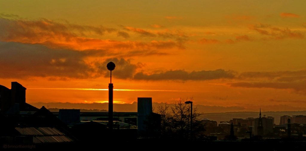 Byker Sunset by bmnorthernlight