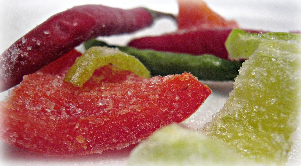 Frozen Hot Peppers - best viewed enlarged by myhrhelper