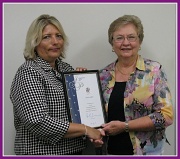 10th Feb 2012 - Award for 25 Years of Service