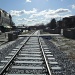 Tracks in the middle of town by cindymc