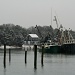 Snow on Rock Harbor by lauriehiggins