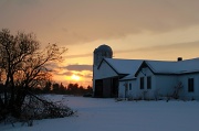 11th Feb 2012 - The end of a snowy day