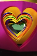 10th Feb 2012 - Folded hearts. 