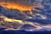 13th Feb 2012 - Cloudy Sunset