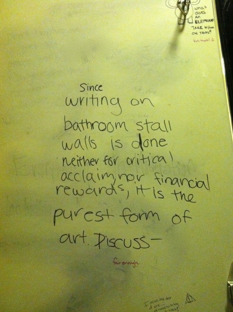 Bathroom Stalls by labpotter