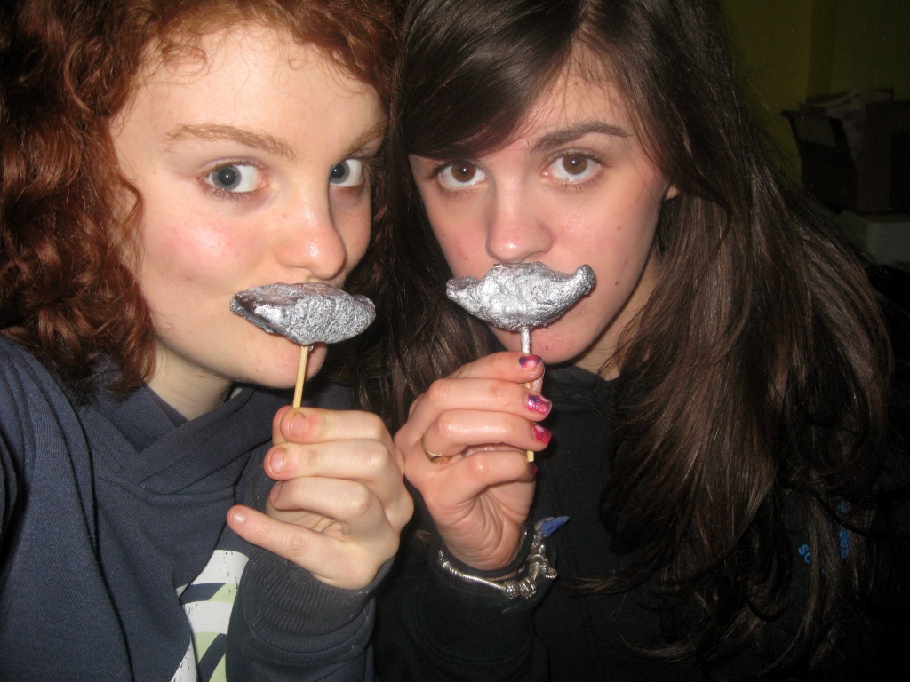Rocking The Moustaches! by naomi
