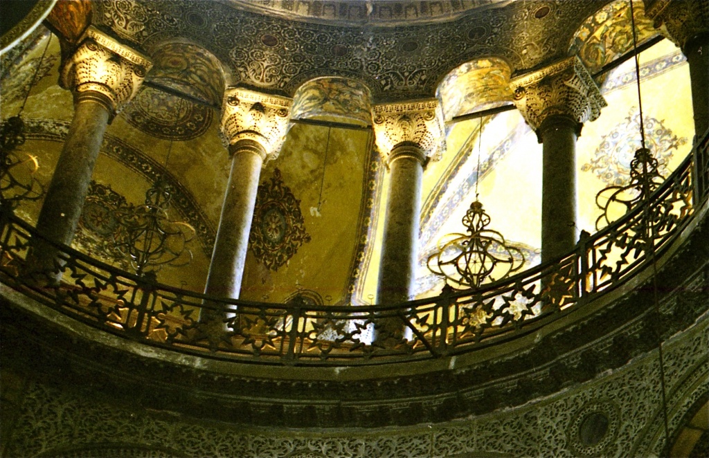 Inside Hagia Sofia - Film February by lbmcshutter