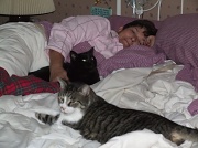 9th Jan 2010 - A typical morning with Pink & T.J.
