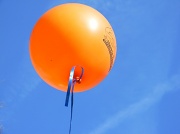 15th Feb 2012 - Orange Balloon in Sky 2.15.12