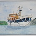Lifeboat watercolour painting by jennymdennis