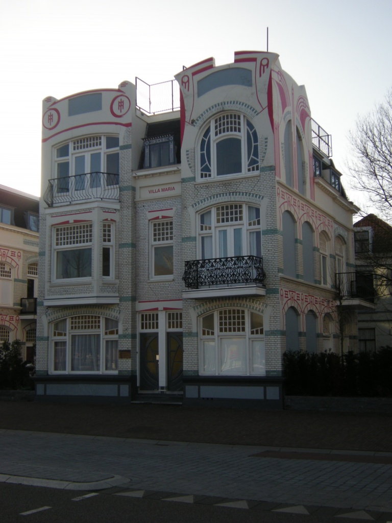 Art deco ( Jugendstil ) houses  by pyrrhula
