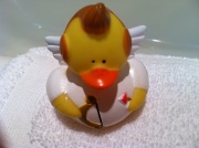 19th Feb 2012 - Never had a rubber ducky in a hotel bathroom!