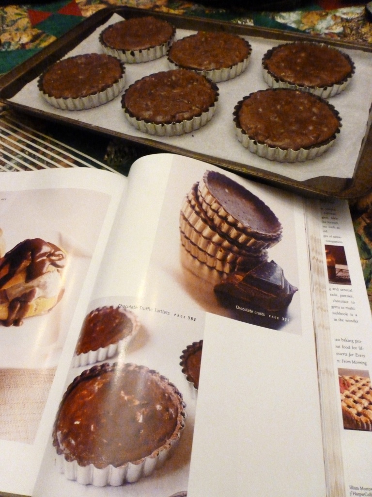 Chocolate Truffle Tarts by margonaut