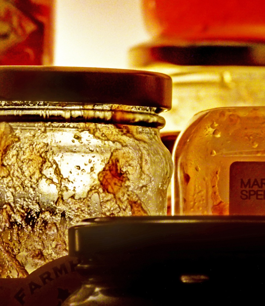 jars in the fridge by jantan