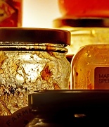 22nd Feb 2012 - jars in the fridge
