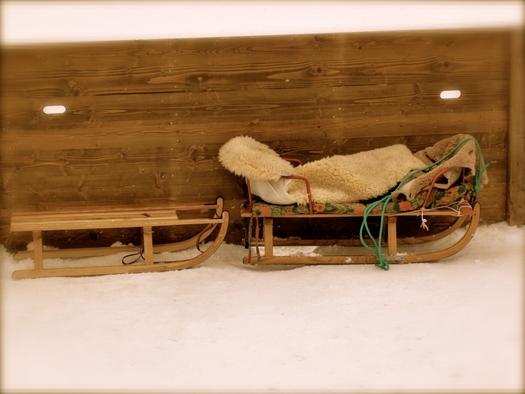 sledge parking by cocobella