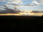 23rd Feb 2012 - Sunset on the hotest day in Derbyshire