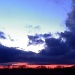 February Evening Sky by itsonlyart