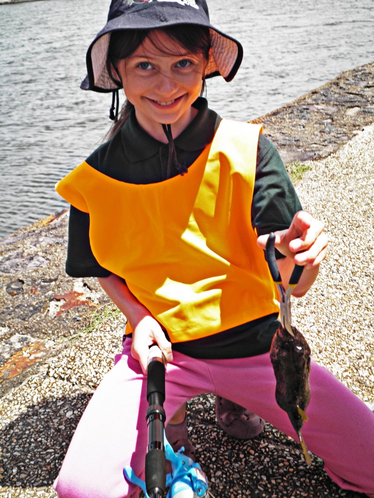 A girl and her toadfish by corymbia