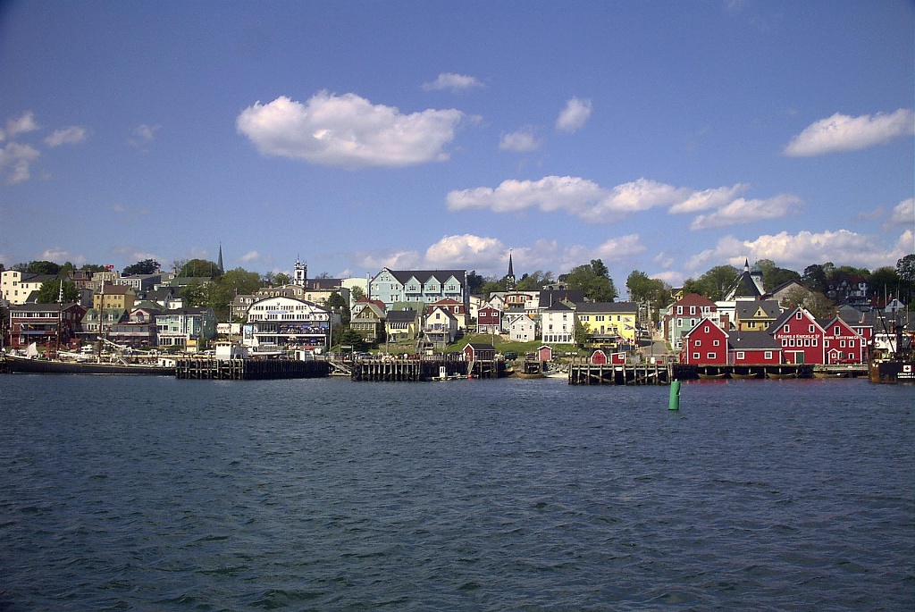 Lunenburg from the Water  by stownsend