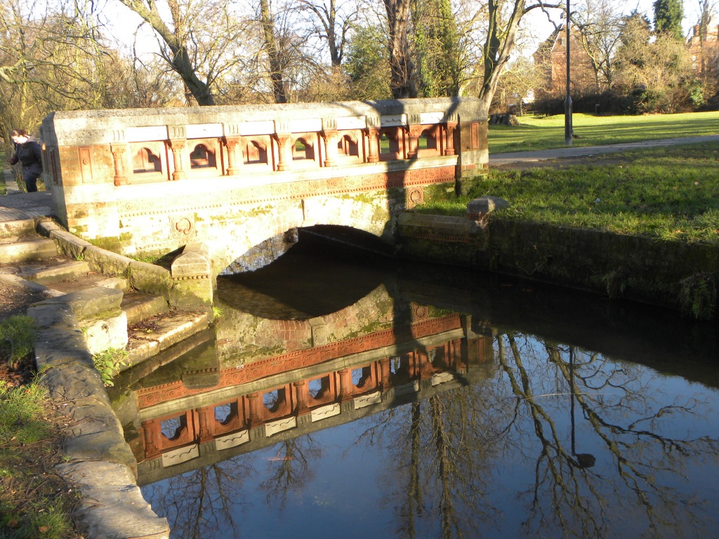 Bridge, Beddington Park by oldjosh