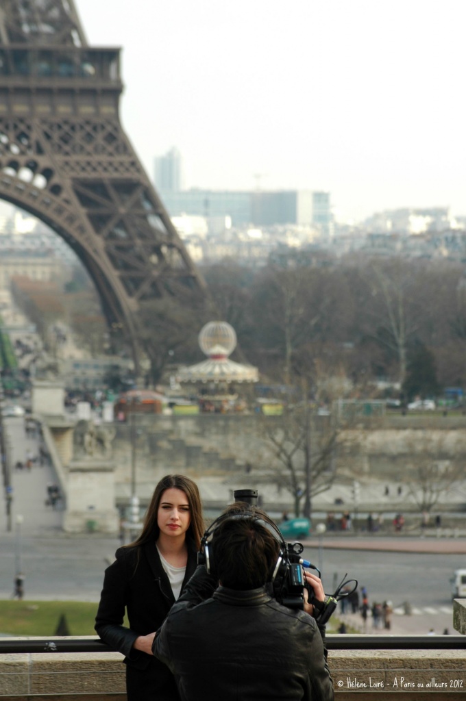 Filming at the Trocadero by parisouailleurs