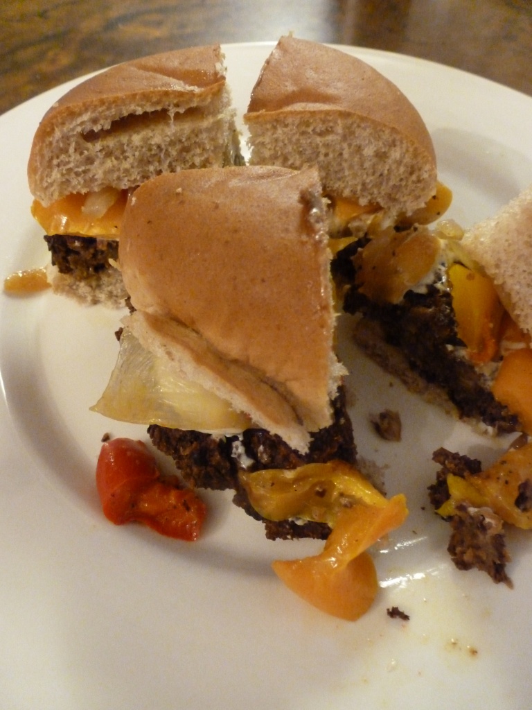 Black bean burger by margonaut