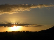 2nd Mar 2012 - Sunset over Kroombit Tops