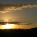 Sunset over Kroombit Tops by ubobohobo
