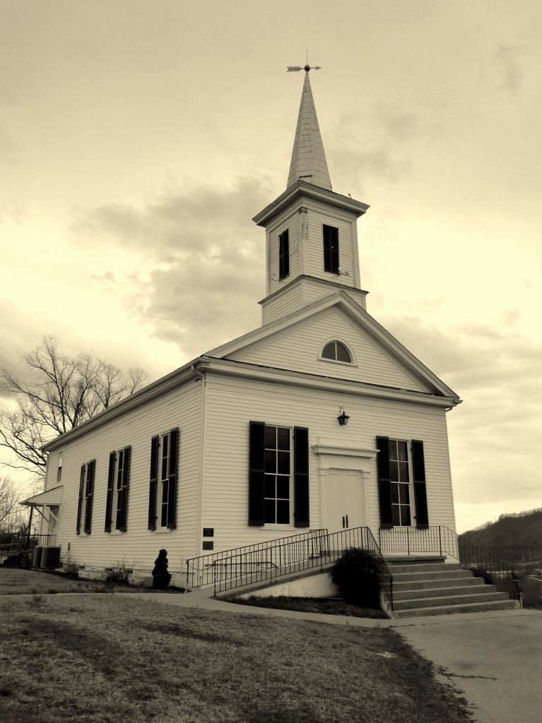 The Old Presbyterian Church by calm