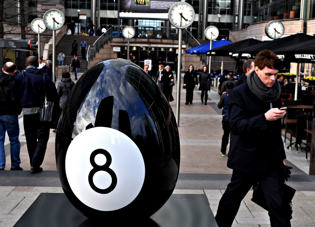 Eight Ball Egg by andycoleborn