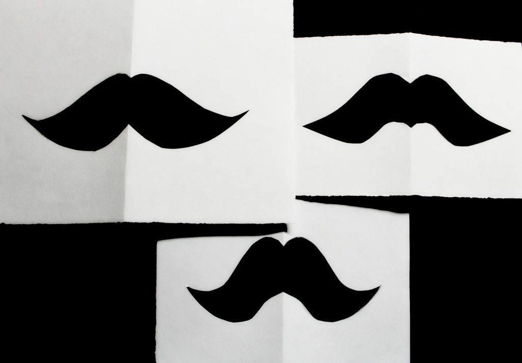 Mustache face.  by sulollibow