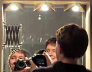 9th Mar 2012 - A reflection on oneselfie!