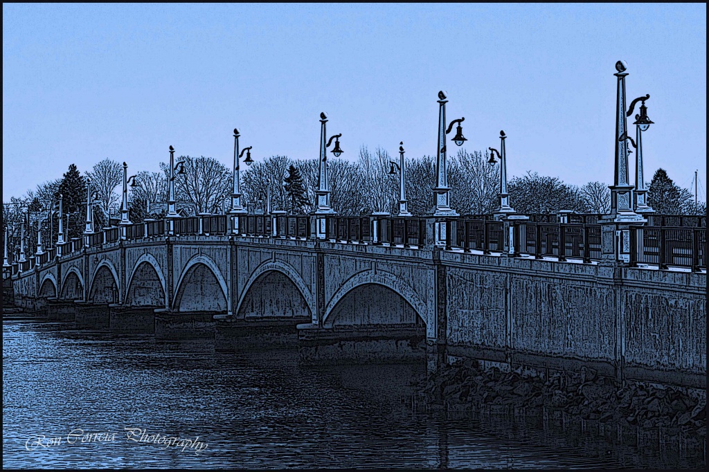 Barrington River Bridge by kannafoot