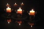 10th Mar 2012 - Candles and glass